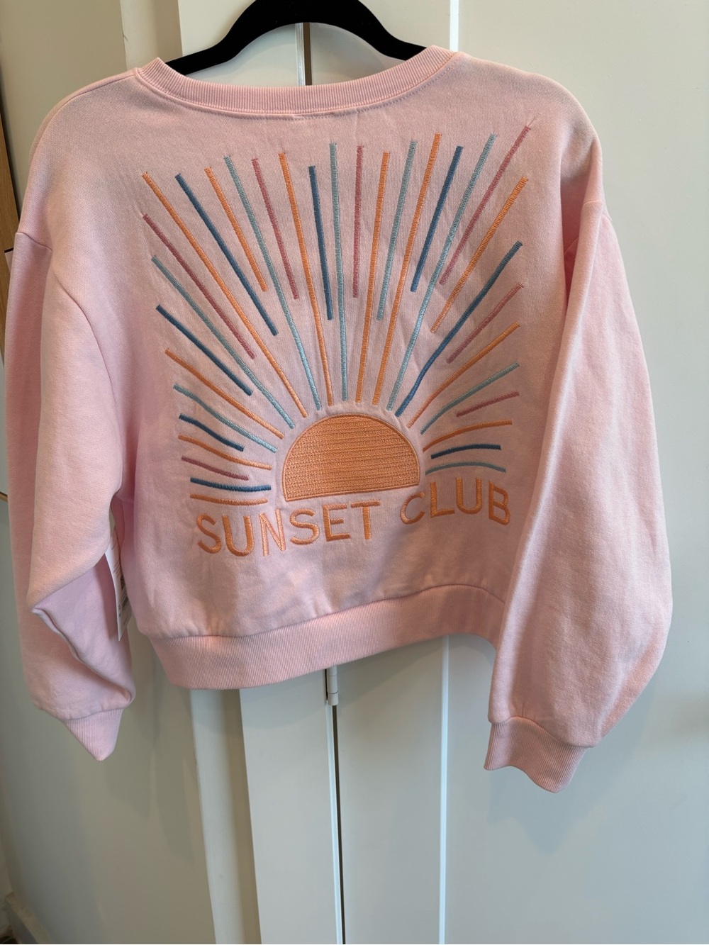 Altar'd State Pink 'Sunset Club' Embroidered Set